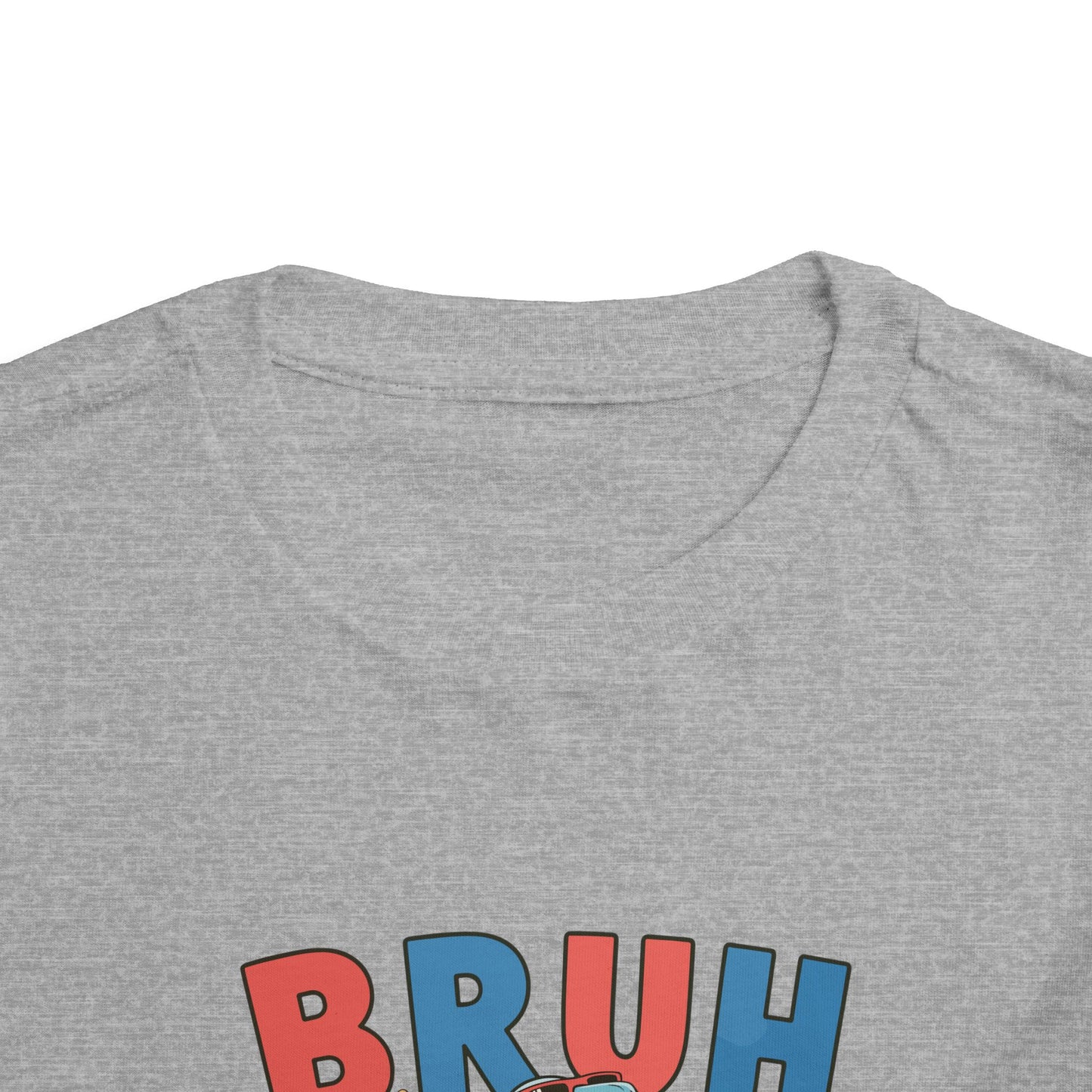 Toddler Tee — "BRUH It’s 250 Years" Patriotic Dino Truck Kids Shirt