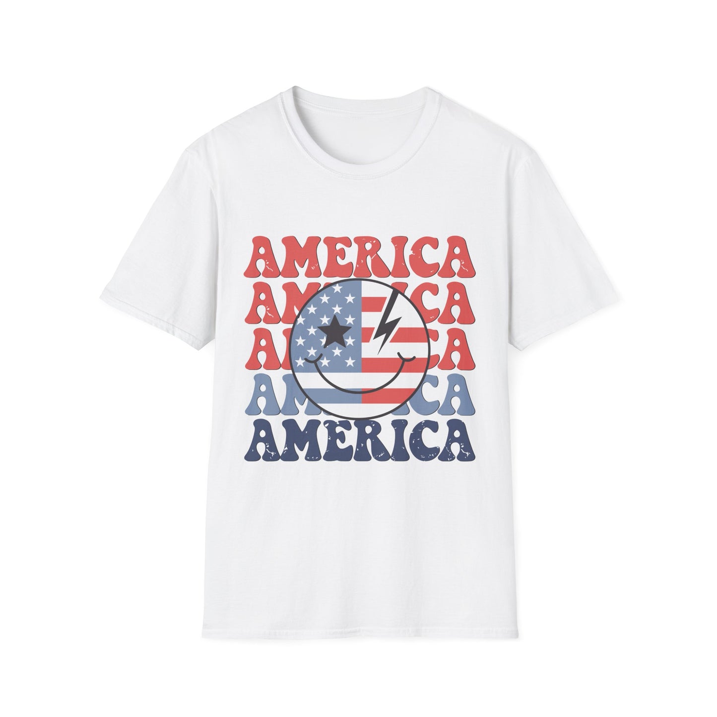 America Retro Flag T-Shirt