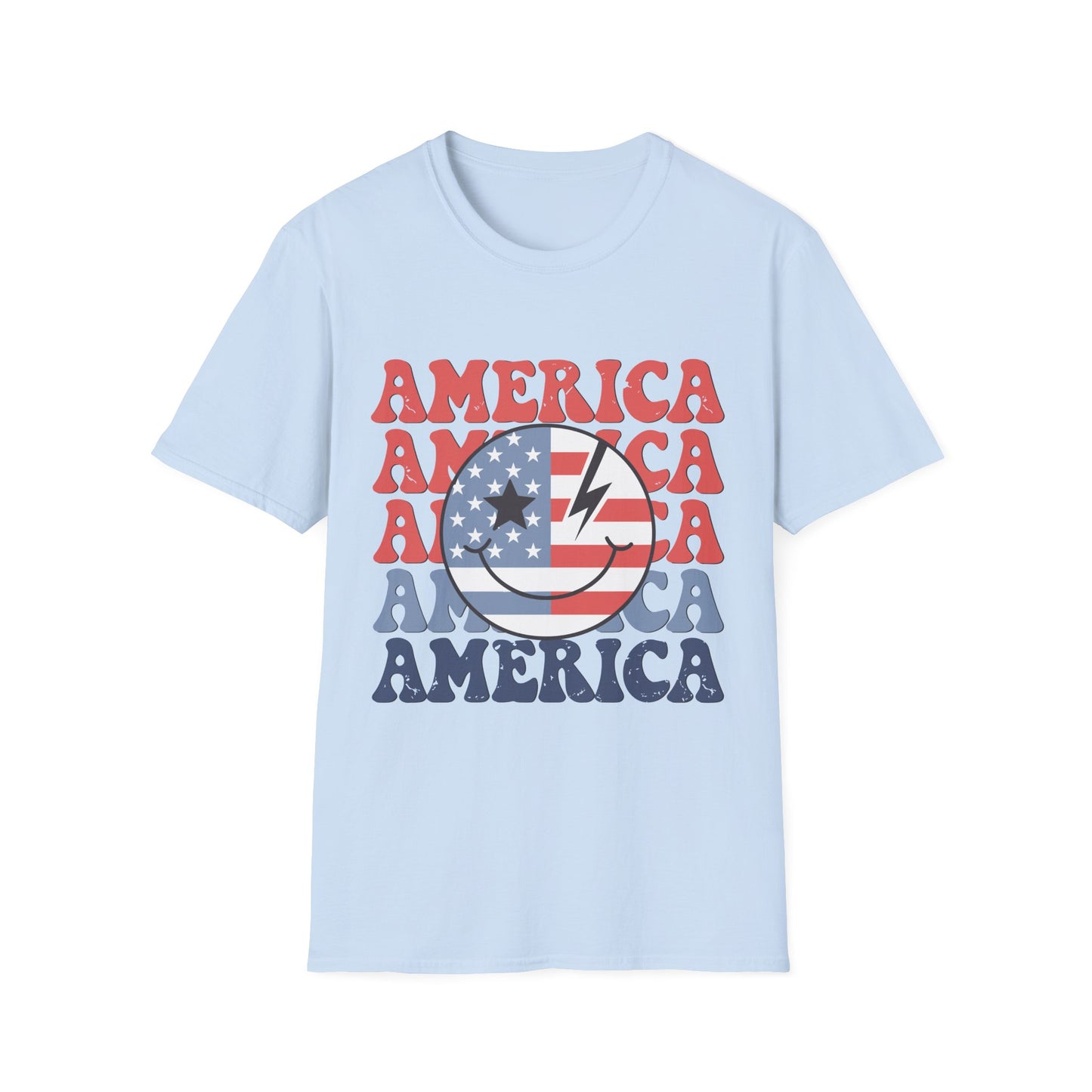 America Retro Flag T-Shirt