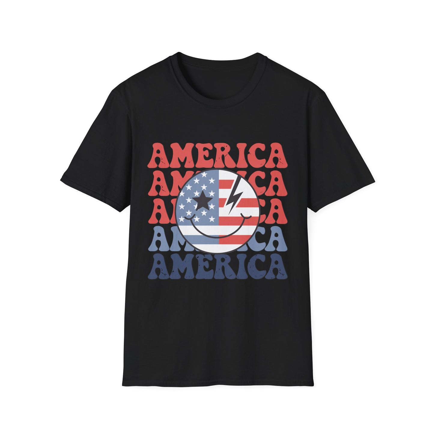 America Retro Flag T-Shirt