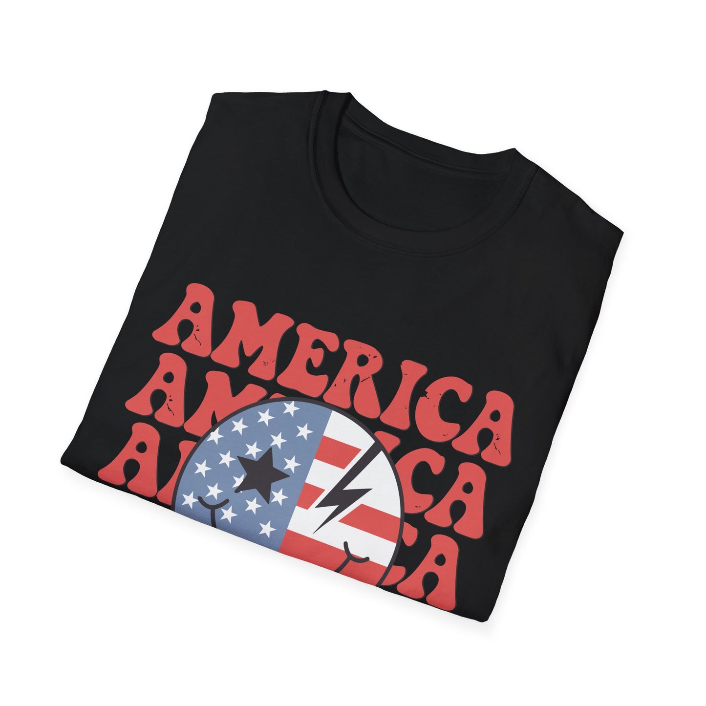 America Retro Flag T-Shirt